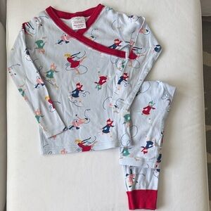 Hanna Andersson Kids Pajamas with Skating Print